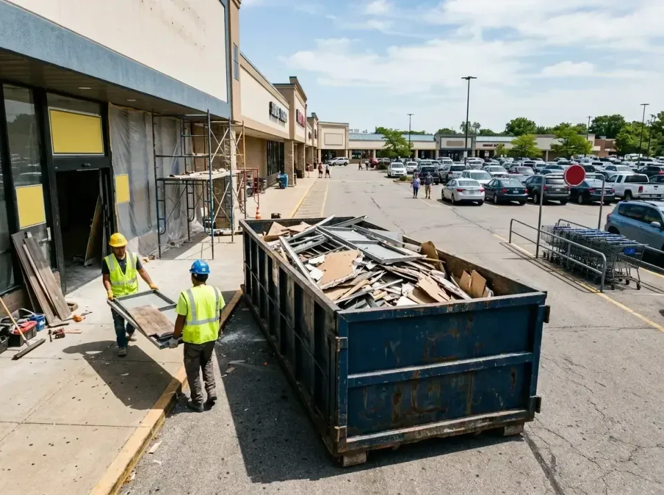 retail-store-renovation-debris-003 — frequently asked questions, Roll-off Dumpster Rentals in Homewood, AL